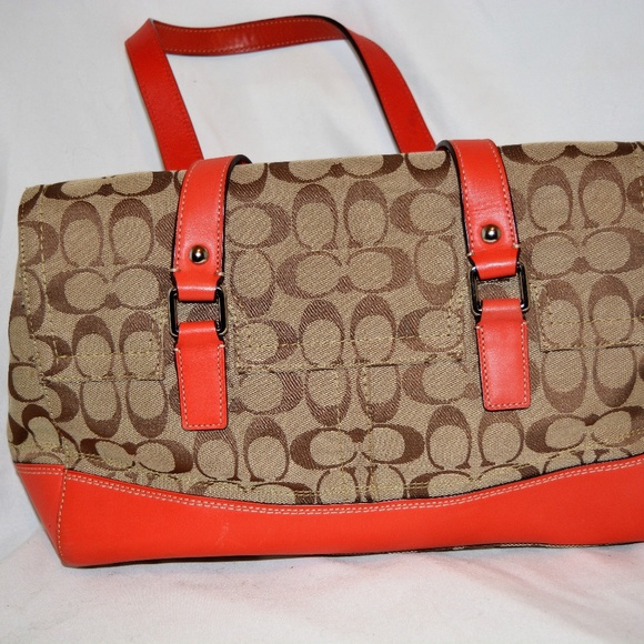 VTG COACH HAMPTON SIGNATURE CANVAS SATCHEL dustbag - Picture 5 of 8